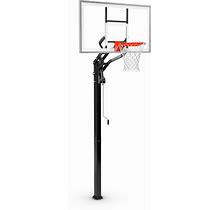 Spalding 60" U-Turn Glass In-Ground Basketball Hoop