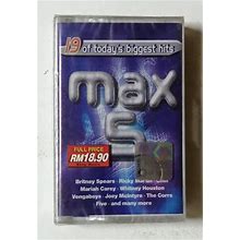 Max 5 Britney Spears Mariah Carey Rare Malaysia Cassette Tape Brand