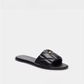 Coach Holly Sandal With Quilting - Women's Size 5 - Black