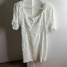Chicme White Lace Dress | Color: White | Size: Xl