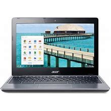 Restored Acer C720 - 280 Chromebook Laptop Celeron 2955U, 1.4 Ghz, 2Gb, SSD 16Gb, 11.6W, Bluetooth, Chrome OS, Webcam (Refurbished)