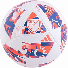 Adidas MLS Club Soccer Ball 2024 (20 Pack) Red - Size 5