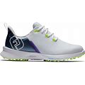 Footjoy Women's Fuel Sport Golf Shoes White/Navy M 7