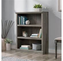 Sauder Miscellaneous Storage 3-Shelf Bookcase, Mystic Oak Finish