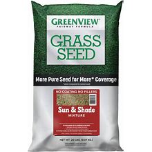 Greenview 20 Lbs. Fairway Formula Grass Seed Sun And Shade Mixture 2829338 ,