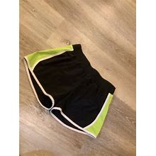 Tek Gear - Elastic Waist Athletic Shorts- Black - Ladies Size Small