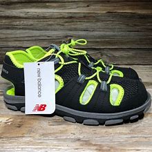 New Balance Shoes | New Balance Adirondack Sandals Kids 11 Extra Wide | Color: Black/Green | Size: Kids Size 4