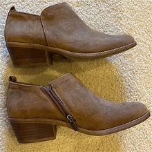 Womens Ankle Booties - Women | Color: Brown | Size: 5.5