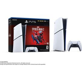 Sony Playstation 5 Slim Console Digital Edition - Marvel's Spider-Man 2 Bundle