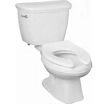 PROFLO PF1612PAL/PF1600PA 1600 Series 1 GPF Two-Piece Round Toilet With Left Hand Trip Lever And 12" Rough In White Toilets And Bidets Toilets