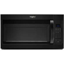 Whirlpool WMH32519H 30 Inch Wide 1.9 Cu. Ft. 1000 Watt 300 CFM Over The Range Microwave With Sensor Cook Black Cooking Appliances Microwave Ovens Over