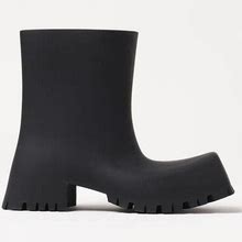 Balenciaga Flat Ankle Boots - Black Size 38