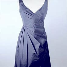 Prada Dresses | Prada Silk Pleated Gathered 2006 | Color: Purple | Size: 38