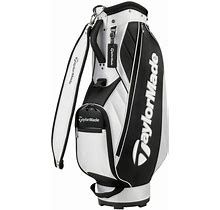 Taylormade TM23 Caddie Bag Sports Modern White Black 9.5 X 47 in 5Way