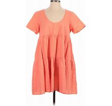 A New Day Casual Dress - Popover: Orange Dresses - Women's Size X-Small