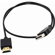 Usb To Hdmi Cable Male Charger Cable Splitter Adapter For Hdtv Dvd