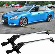 For Nissan Maxima Car Top Roof Rack Cross Bar Cargo Luggage Carrier W/Lock