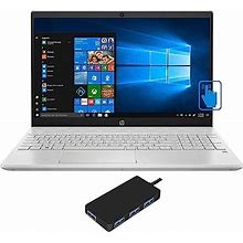 HP Pavilion 15-Cs3065cl Home And Business Laptop (Intel I7-1065G7 4-Core, 16GB RAM, 512GB Pcie SSD, Intel Iris Plus Graphics, 15.6" Touch Full HD (19