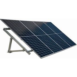 EG4 Brightmount Solar Panel Ground Mount Rack Kit | 4 Panel Ground Mount | Adjustable Angle (Pre-Order)