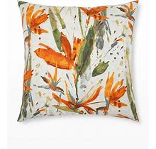 D.V. Kap Home Marlot Throw Pillow, 24 X 24, Fuchsia, Decorative Pillows & Throws Decorative Accent Pillows