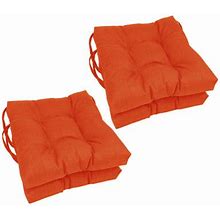 Blazing Needles Indoor/Outdoor Adirondack Chair Cushion Polyester In Orange | 3.5 H X 16 W In | Wayfair B0e457023cdfd81161ff031e853acffc