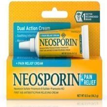 First Aid Antibiotic With Pain Relief Neosporin + Pain Relief Cream