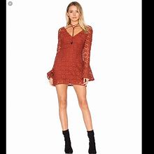Free People Dresses | Free People Nwt Back To Black Terracotta Mini Dres | Color: Black | Size: 10