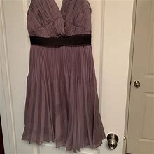 Max & Cleo Dresses | Size 2 Max & Cleo Sleeveless Pleated Dress | Color: Gray | Size: 2