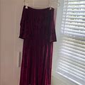 Amazon Dresses | Burgundy Dress | Color: Purple/Red | Size: 2X