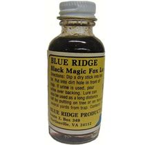 Blue Ridge Black Magic Fox Lure 4 - 1Oz Bottle