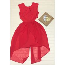 Asos Petite Dresses | Asos Petite Coral Pink Side Cut Outs Mini Dress | Color: Pink | Size: 2P