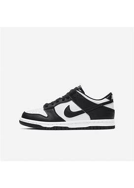 Nike Dunk Low Big Kids' Shoes In White, Size: 7Y | CW1590-100