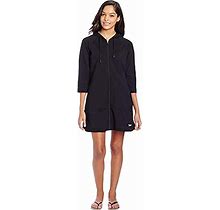 Speedo Women's Hooded Aquatic Fitness Robe And Cover-Up, With Full Front Zip