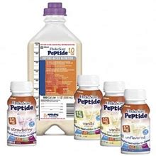 Pediasure Peptide 1.0 Cal Nutrition For Children - Abbot Nutrition Unflavored Ready To Hang 1000 Ml Each 62729