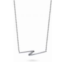 Pendant Necklace In Sterling Silver