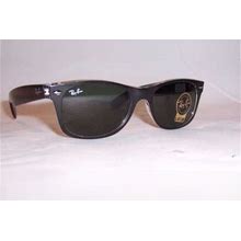 Ray Ban Sunglasses Wayfarer 2132 6052 Black/Green 52mm Authentic