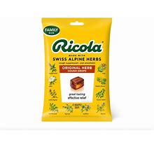 Ricola Big Bag Original Natural Herb Cough Drops, 50 Drops By Ricola