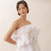 Vania Romoff Dresses | Cosette Dress By Vania Romoff | Color: Cream/White | Size: 4