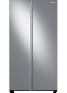 36 in. 28 Cu. Ft. Smart Side By Side Refrigerator In Fingerprint-Resistant Stainless Steel, Standard Depth