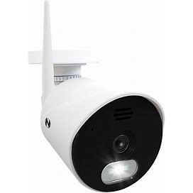 Night Owl Indoor/Outdoor 1-Camera Wireless Plug-In Micro Sd Security Camera System In White | CAM-WNIP2LWA