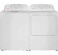 Package HTW24EW - Hotpoint Laundry Package - Top Load Washer With Electric Dryer - White