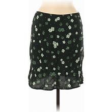 ASOS Casual Skirt: Green Print Bottoms - Women's Size 8 Tall