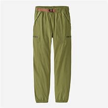 Patagonia Kids' Outdoor Everyday Pants In Buckhorn Green, Medium - Boys' Clothing - Nylon/UPF Fabric