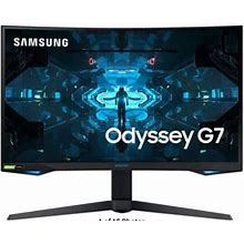 Samsung Odyssey G7 27" Curved Gaming Monitor 240Hz C27G75TQSN Black - Excellent