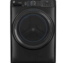 GFW655SPVDS GE 28" Smart Wifi Enabled 5 Cu. Ft. Front Load Washer With Steam And Sanitize Cycles - Carbon Graphite