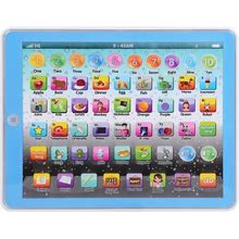 Kid Baby Toddler Educational Tablet Toy | Blue