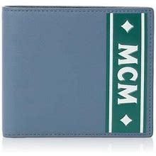 [Mcm] Bifold Wallet Mxs8ace73 Blue