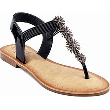 Gc Shoes Carlie Flat Sandal - Black - Size 6.5m