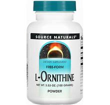 1 X Source Naturals, L-Ornithine Powder, 3.53 Oz (100 G)