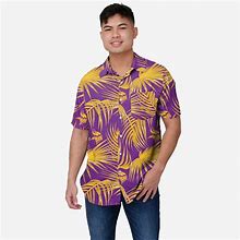 FOCO Minnesota Vikings Hawaiian Button Up Shirt - S - Men